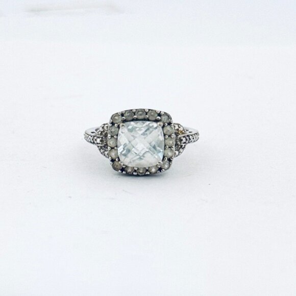 Estate Sterling Silver 925 Ring Size 7 Vintage Solid Band Classic Design - Picture 1 of 11